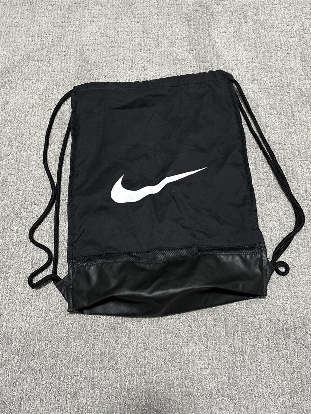 Nike Brasilia 9.5 Training Gym Sack Unisex Sports Backpack Bag Black DM3978-010